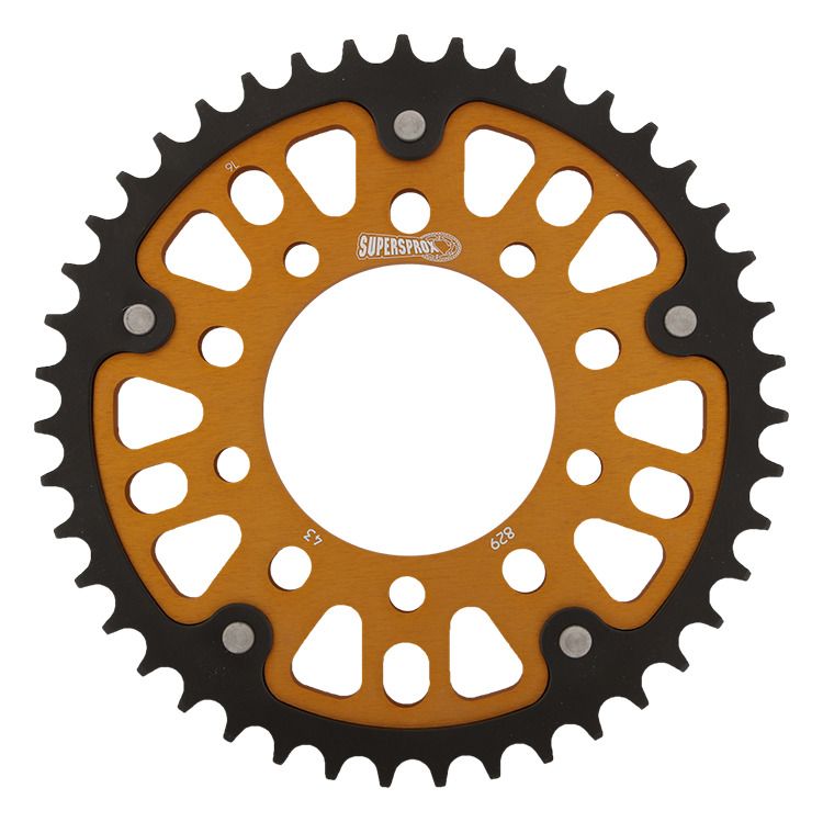 Rear sprocket SUPERSPROX STEALTH RST-829:43-GLD zlato 43T, 530