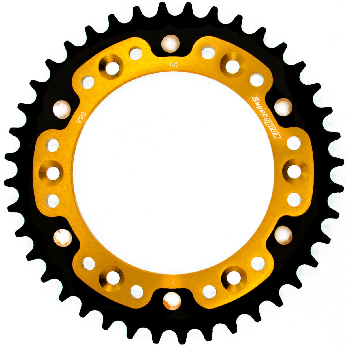 Rear sprocket SUPERSPROX STEALTH RST-990:40-GLD zlato 40T, 520