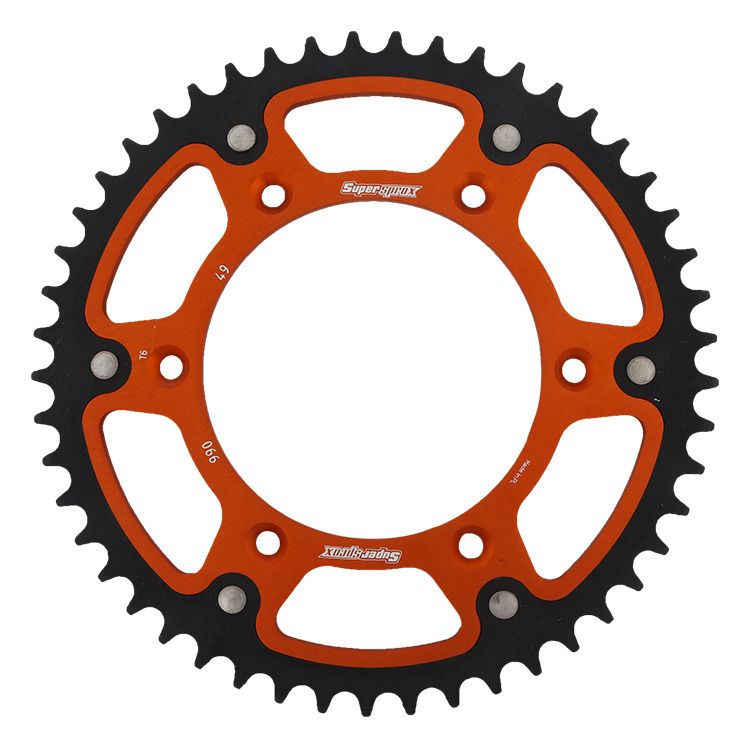 Rear sprocket SUPERSPROX STEALTH RST-990:49-ORG orange 49T, 520