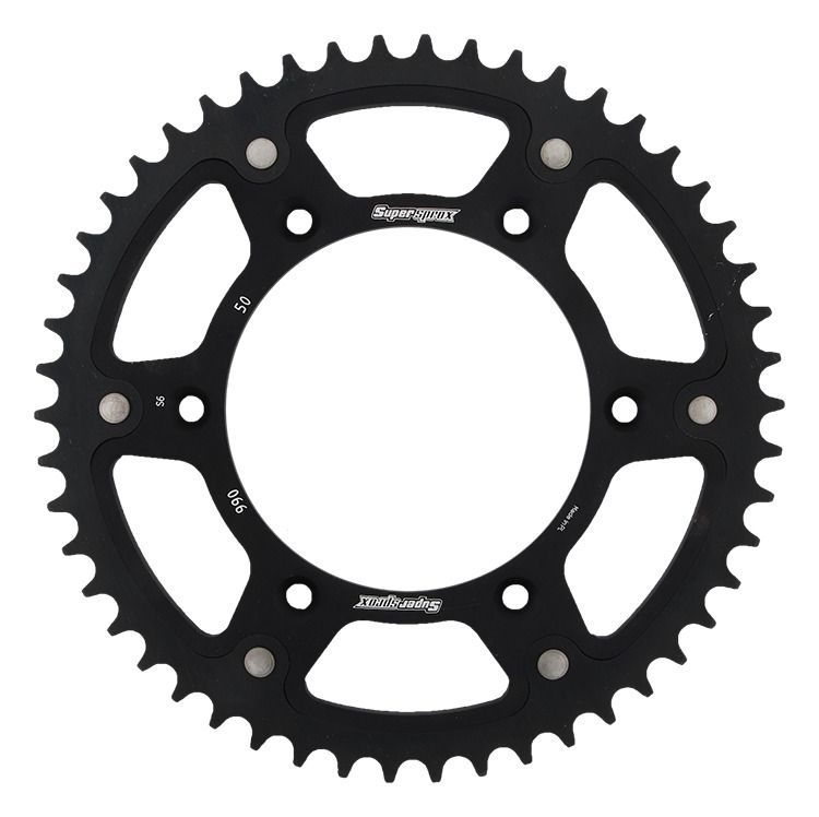 Rear sprocket SUPERSPROX STEALTH RST-990:50-BLK Crni 50T, 520