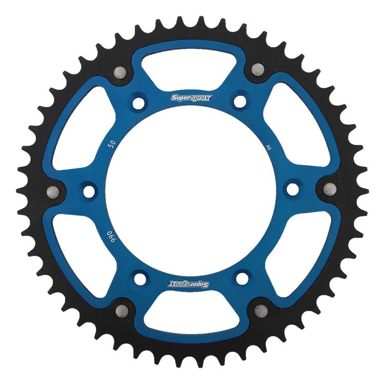 Rear sprocket SUPERSPROX STEALTH RST-990:50-BLU plavi 50T, 520