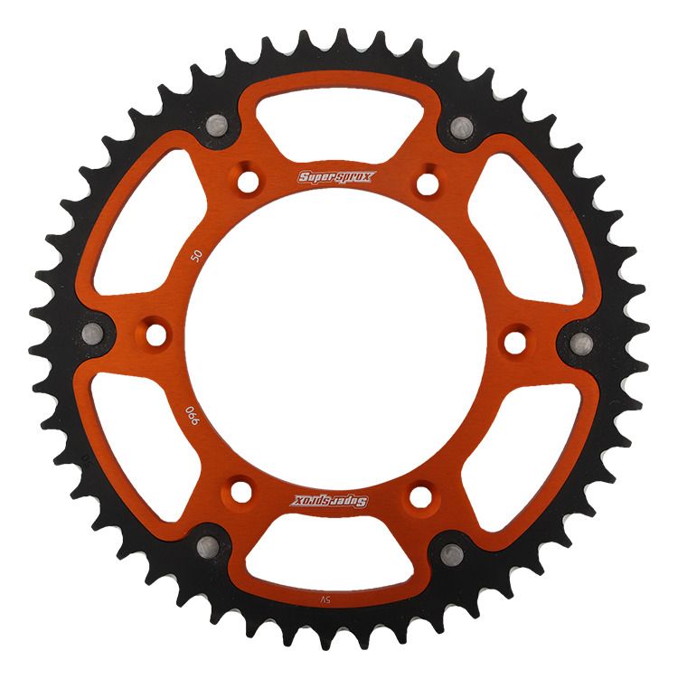 Rear sprocket SUPERSPROX STEALTH RST-990:50-ORG orange 50T, 520