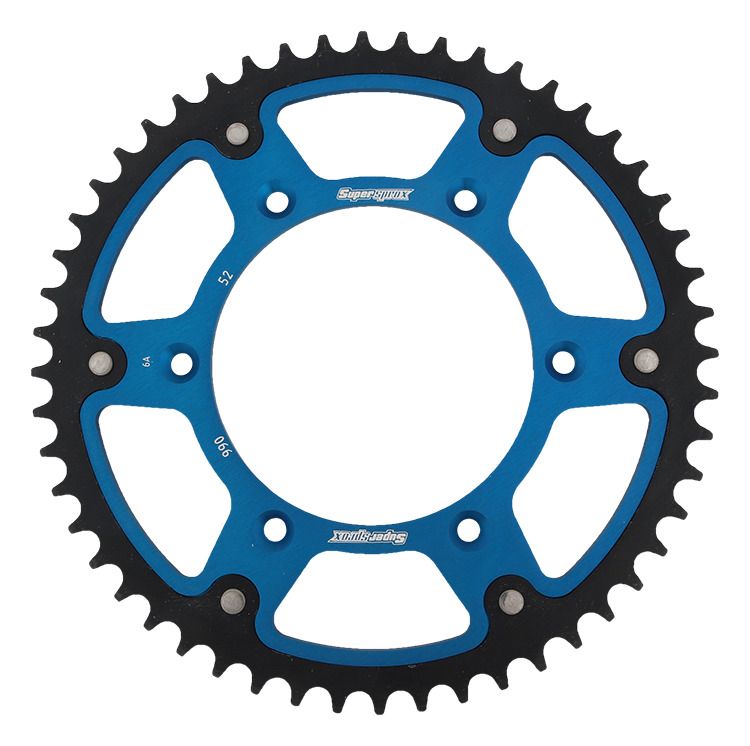 Rear sprocket SUPERSPROX STEALTH RST-990:52-BLU plavi 52T, 520