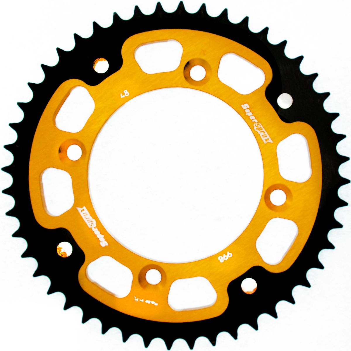 Rear sprocket SUPERSPROX STEALTH RST-998:48-GLD zlato 48T, 428