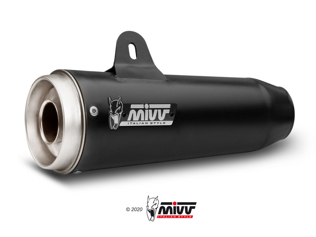Silencer MIVV GHIBLI S.056.LGB Black Stainless Steel