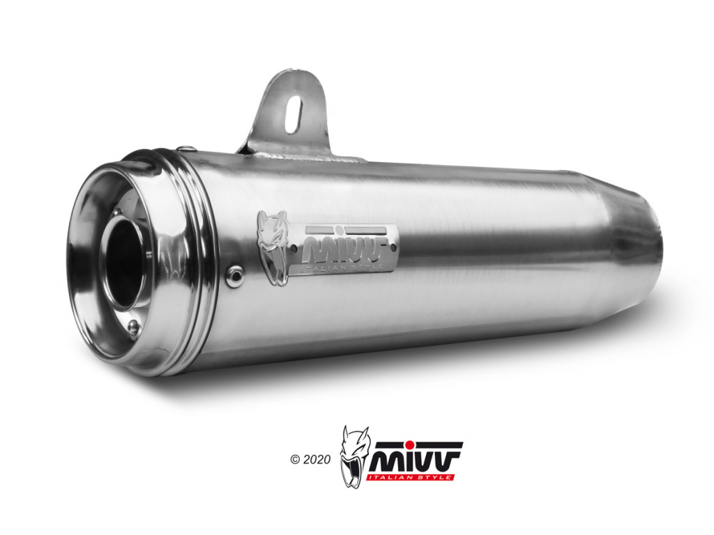 Silencer MIVV GHIBLI S.056.LGX Stainless Steel