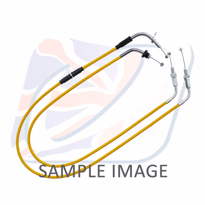 Throttle cable (pair) Venhill S01-4-116 featherlight Yellow for SUZUKI SFV 650 Gladius (ABS) 2009-2015