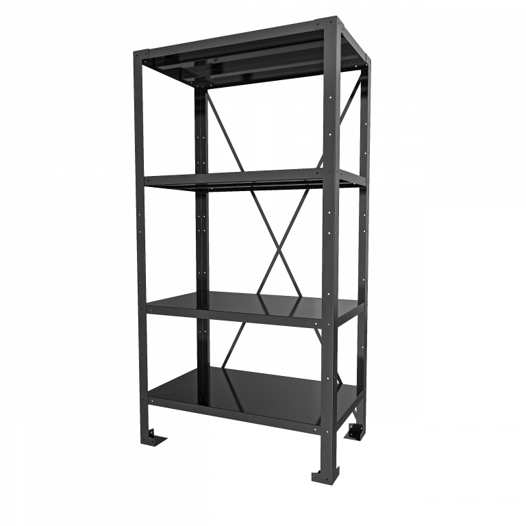n°4 shelf module LV8 EQSC1607 Crni