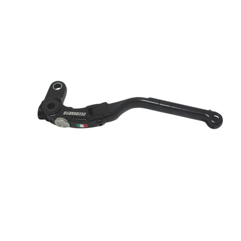 Folding lever ACCOSSATO LV025 in aluminium for ACCOSSATO full clutch Crni
