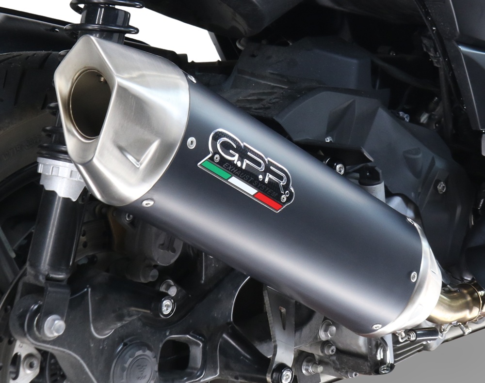 Slip-on exhaust GPR FURORE-X SCOOTER SCOM.69.FXSC Matte Black