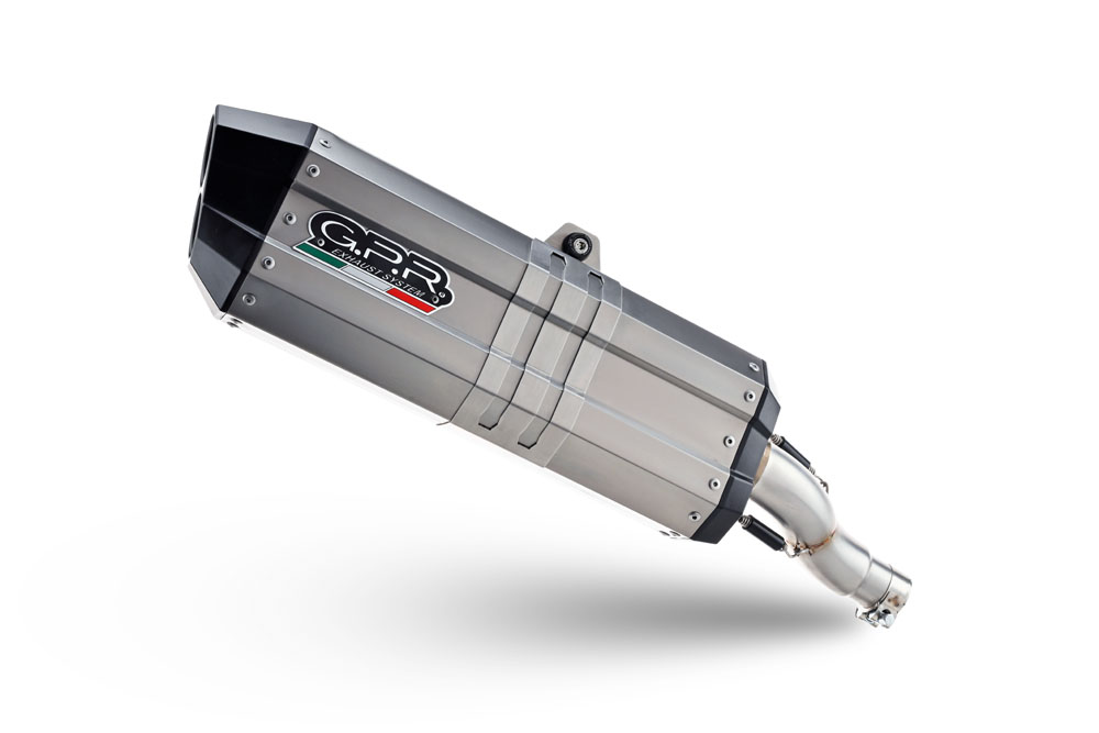 Slip-on exhaust GPR HYPER SONIC TITANIUM BM.110.HYSOTIT Matte Titanium