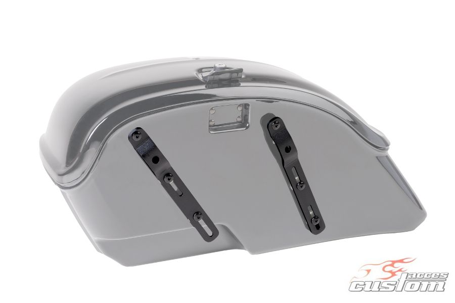 Rigid saddlebag supports CUSTOMACCES SL SL0005N Crni