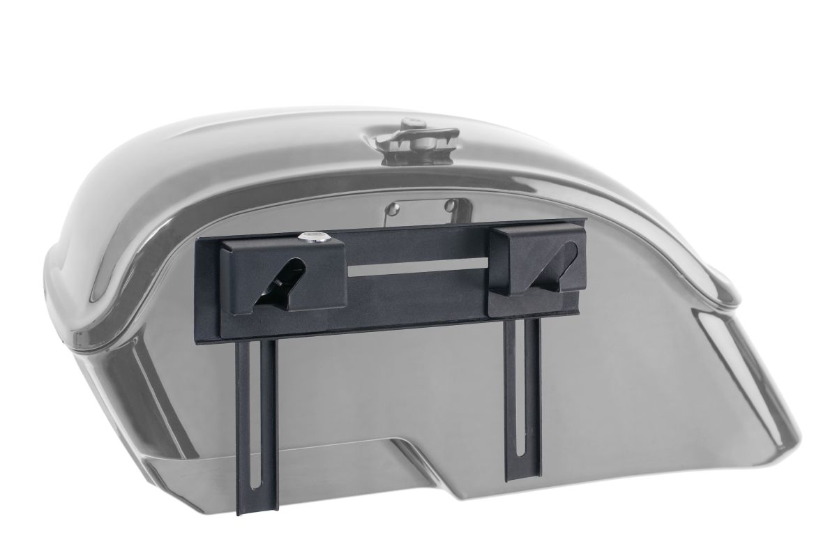 Rigid saddlebag supports CUSTOMACCES SN SN0029N Crni
