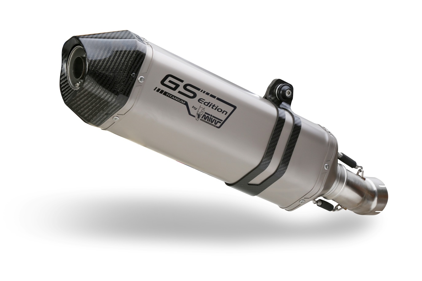 Silencer MIVV SPEED EDGE B.016.LGS Titanium / Carbon Cap