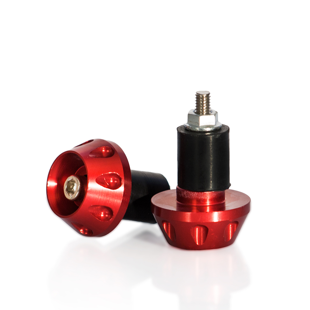 Handlebar ends MOTION STUFF ADVANCED crven (d18-20mm)