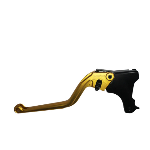 Clutch Lever ACCOSSATO ESB008 fixed CNC-worked aluminium, gold
