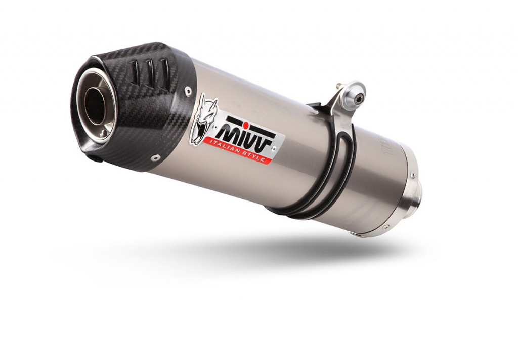 Silencer MIVV OVAL T.018.LNC Titanium for TRIUMPH Tiger 900 2021-2023
