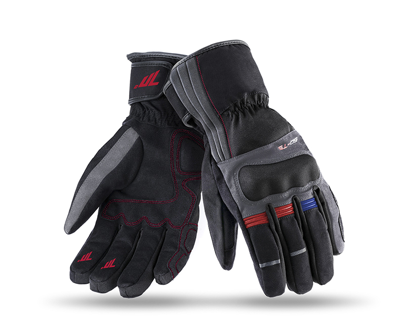 Rukavice Seventy Degrees 70° SD-T5 BLACK/RED/BLUE S