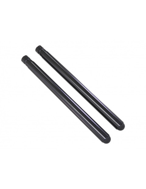 Clip-ons ACCOSSATO TB004 aluminium, 280mm with caps, Black