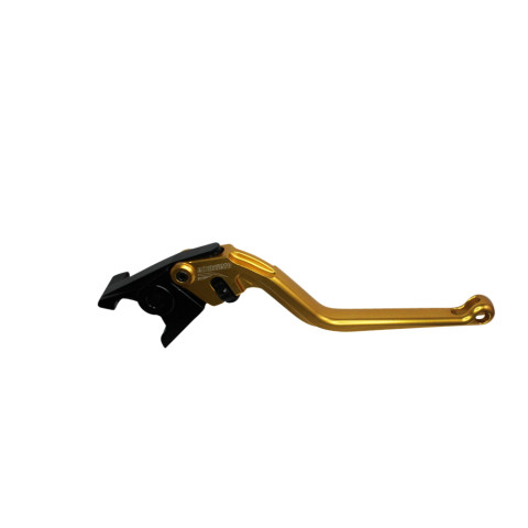 Brake lever ACCOSSATO EDF008 fixed CNC-worked aluminium, gold