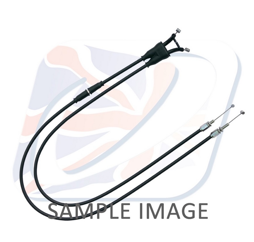 Throttle cables (pair) Venhill T01-4-139-BK featherlight Crni