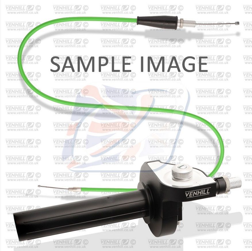 Twistgrip conversion 600A Venhill Y01-4-042-GR featherlight green