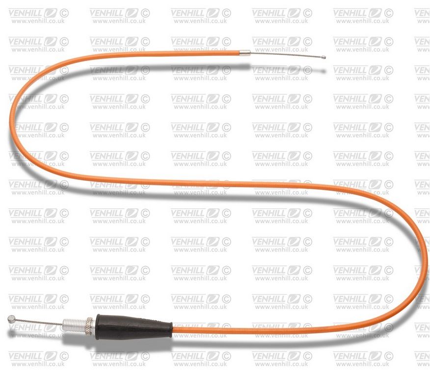 Throttle cable Venhill C05-4-002/2-OR featherlight orange