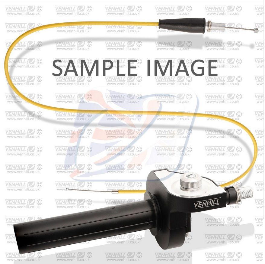 Twistgrip conversion 600A Venhill Y01-4-042-YE featherlight yellow