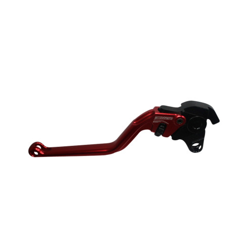 Clutch Lever ACCOSSATO ESV000 fixed CNC-worked aluminium, red