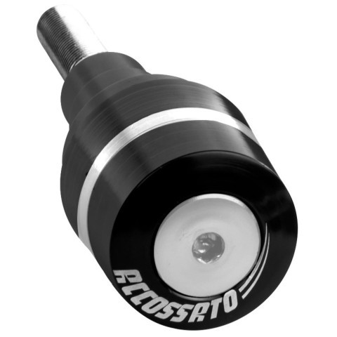 Crash pads ACCOSSATO TP003 with screw cover silver