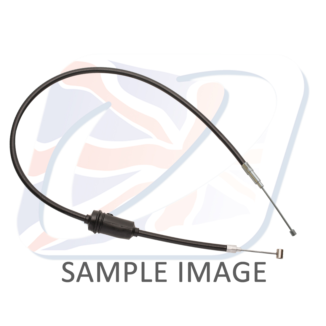 Front brake cable Venhill T01-1-105S Crni