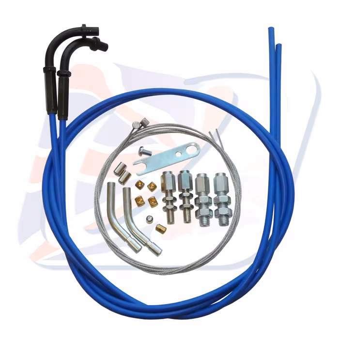 DOMINO Universal throttle cable kit Venhill U01-4-152 1m Plavi