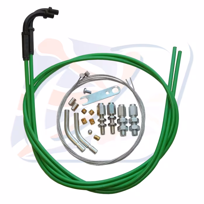 DOMINO Universal throttle cable kit Venhill U01-4-152 1m Green