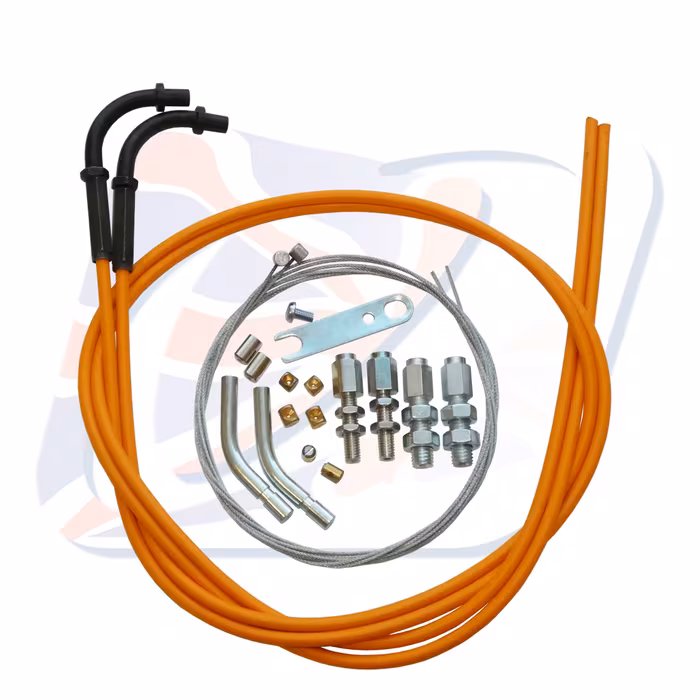 DOMINO Universal throttle cable kit Venhill U01-4-152 1m Orange