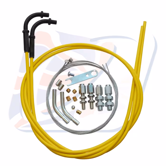 DOMINO Universal throttle cable kit Venhill U01-4-152 1m Yellow