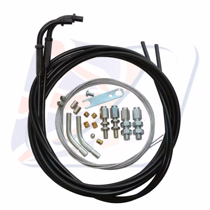 DOMINO Universal throttle cable kit Venhill U01-4-153 2m Crni