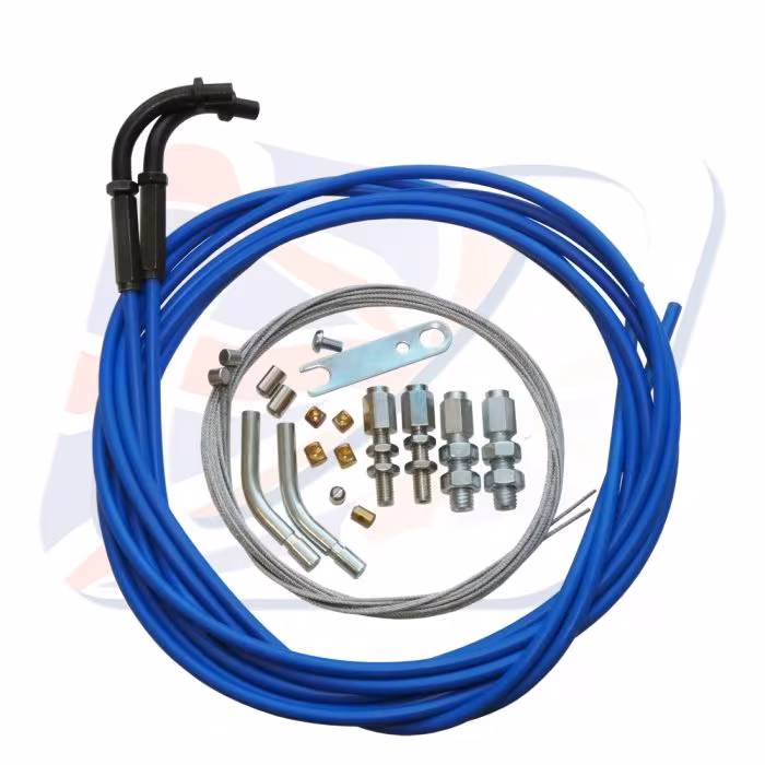 DOMINO Universal throttle cable kit Venhill U01-4-153 2m Plavi