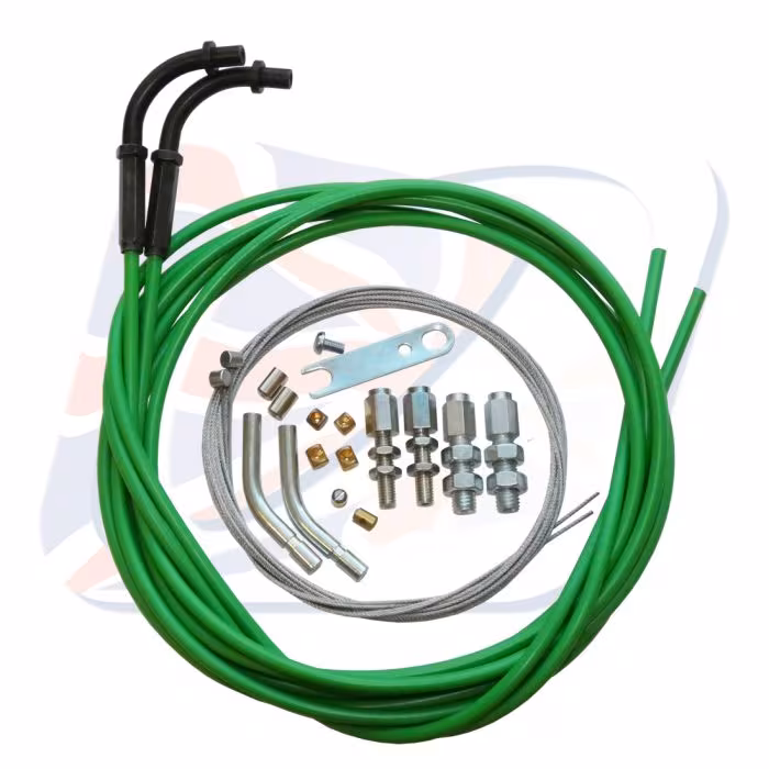 DOMINO Universal throttle cable kit Venhill U01-4-153 2m Green