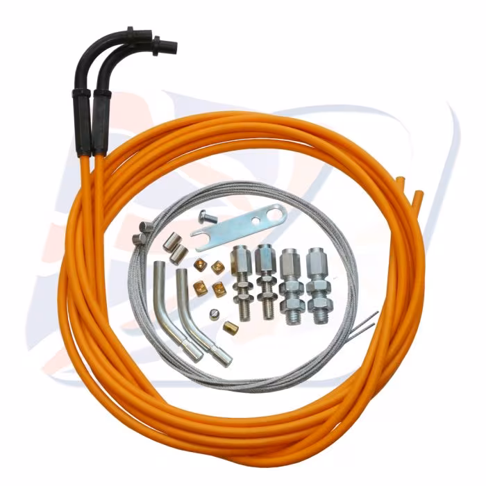 DOMINO Universal throttle cable kit Venhill U01-4-153 2m Orange