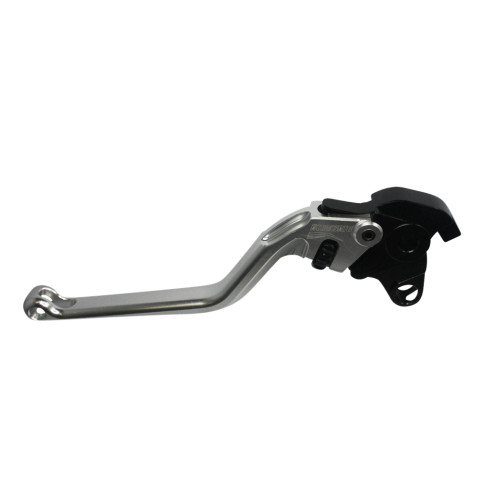 Clutch Lever ACCOSSATO ESH033 fixed CNC-worked aluminium, silver