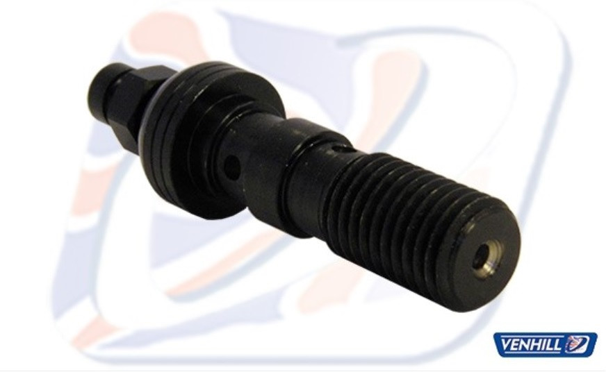 Banjo bolt bleed Venhill 410125D/BLACK 10x1.25mm Crni