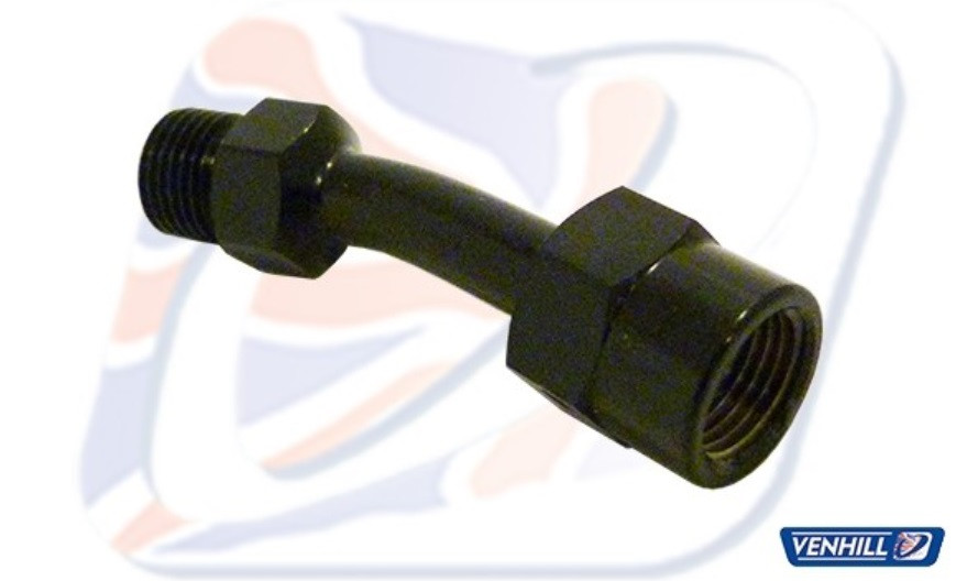 Swivel joint Venhill E620/BLACK 20DEG 1/8TH BSP Crni