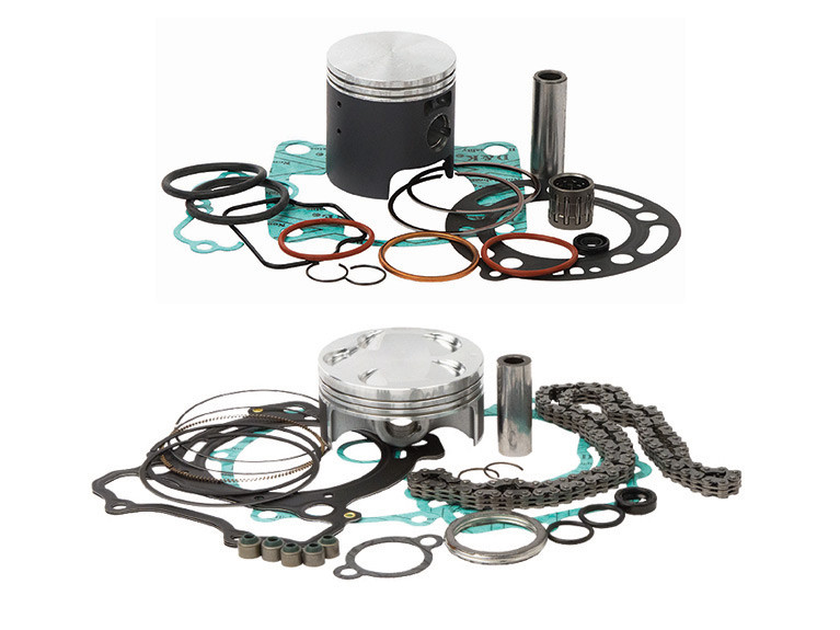 TopEnd piston kit VERTEX VTK22813AB Cylinder 39,5mm Piston 39,46mm for KTM SX 50 / MINI 2001-2008
