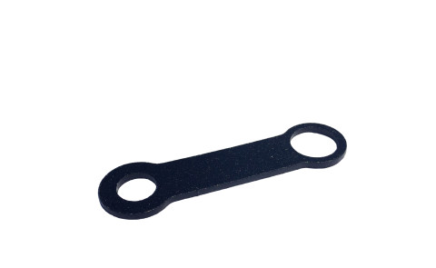 Straight bracket ACCOSSATO FS002 (standard equipment) for mounting Accossato CNC-worked fluid reservoirs