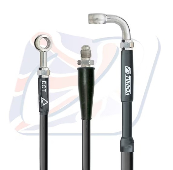 Clutch hose Venhill K01-3-047/P Crni