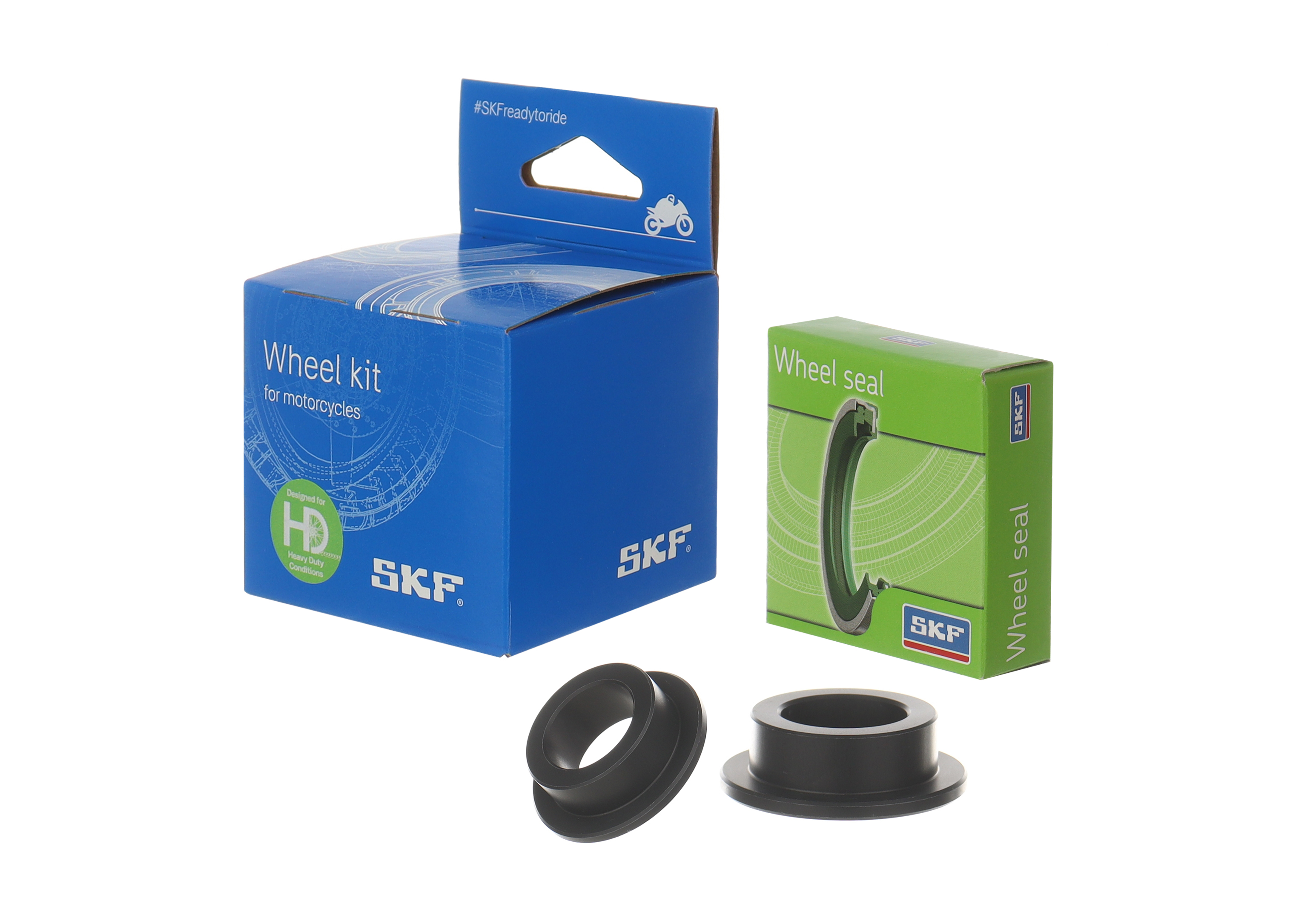 Wheel seals and spacers kit SKF VKWB-F-20-HDS-G front