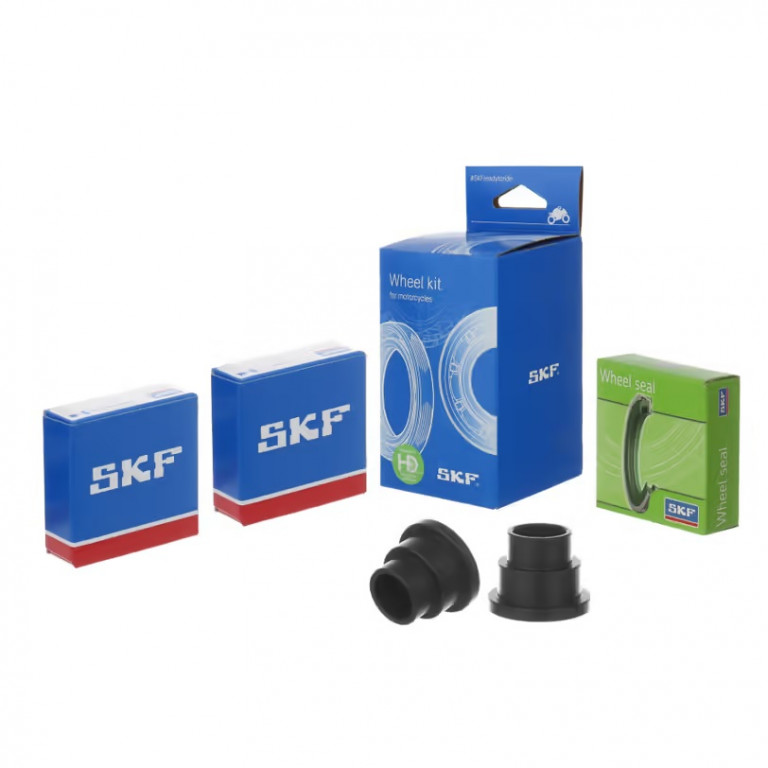 Wheel seals kit with spacers and bearings SKF VKWB-R-25-HD-A rear