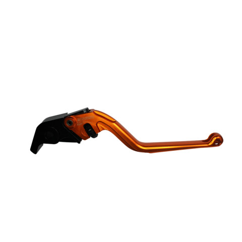 Brake lever ACCOSSATO EDR104 fixed CNC-worked aluminium, orange
