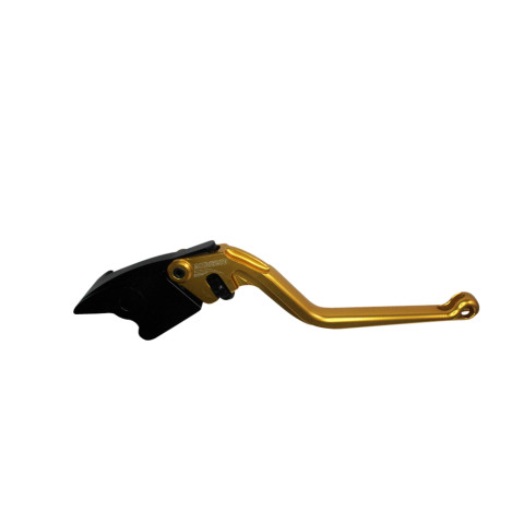 Brake lever ACCOSSATO EDF012 fixed CNC-worked aluminium, gold