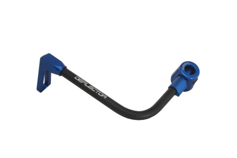 Lever guard ACCOSSATO DE002 with black hose and joint left, aluminium